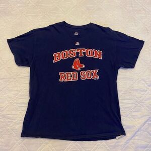 MLB Boston Red‎ Sox Majestic T shirt XL